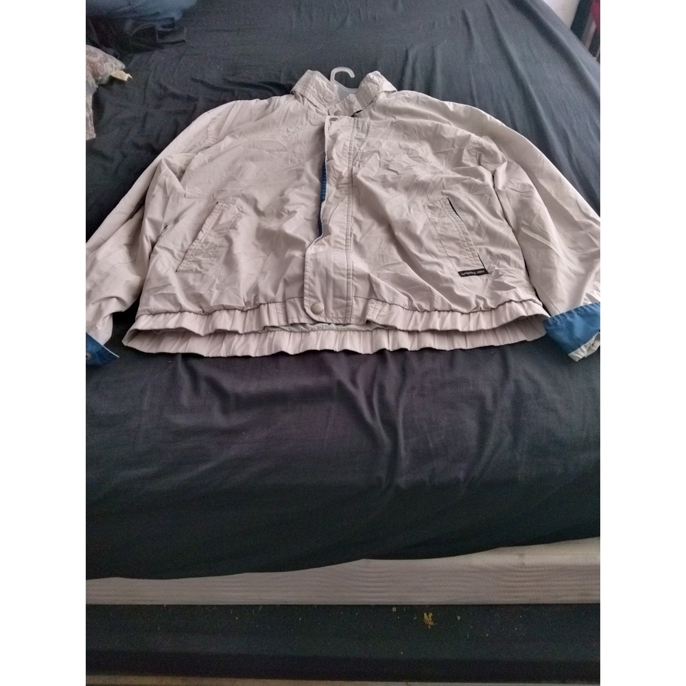 Vintage Members Only Jacket Lightweight Coat  Pockets Mariner Mens Size L Read**
